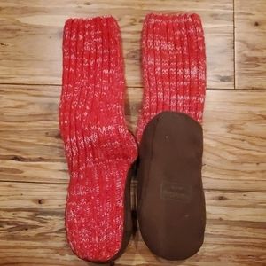 Baby Gap Unisex red slipper socks